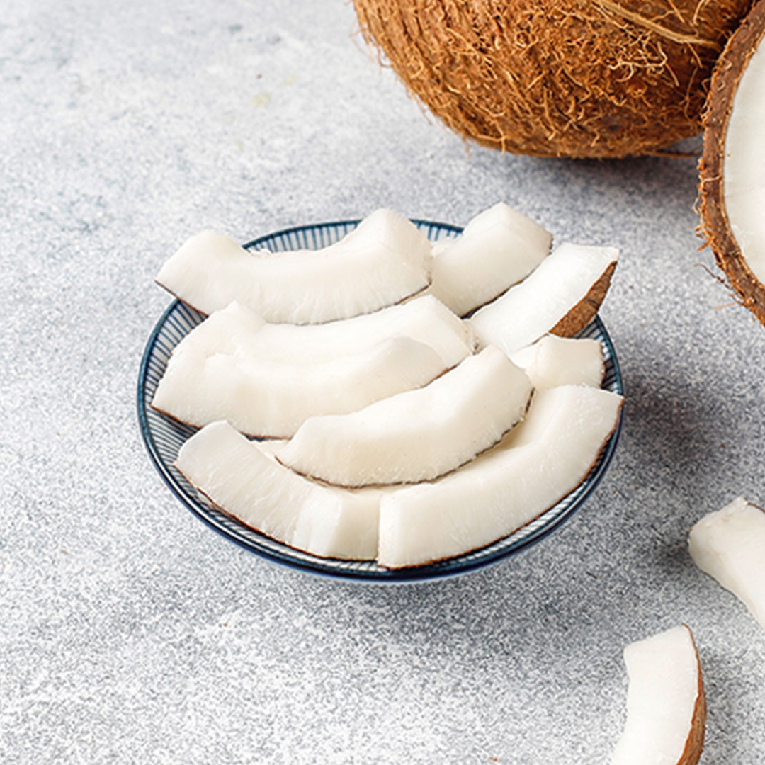 Coconut chunks