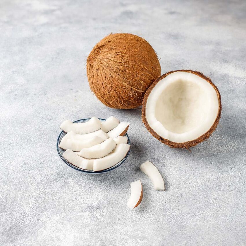 Coconut chunks