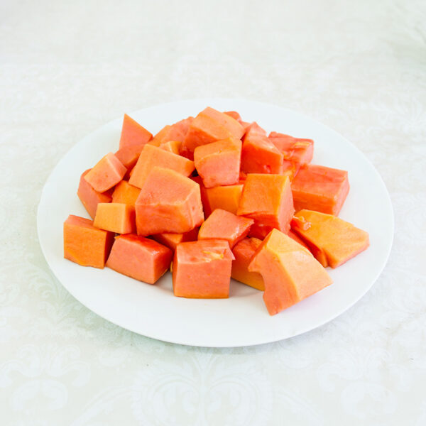 Papaya diced