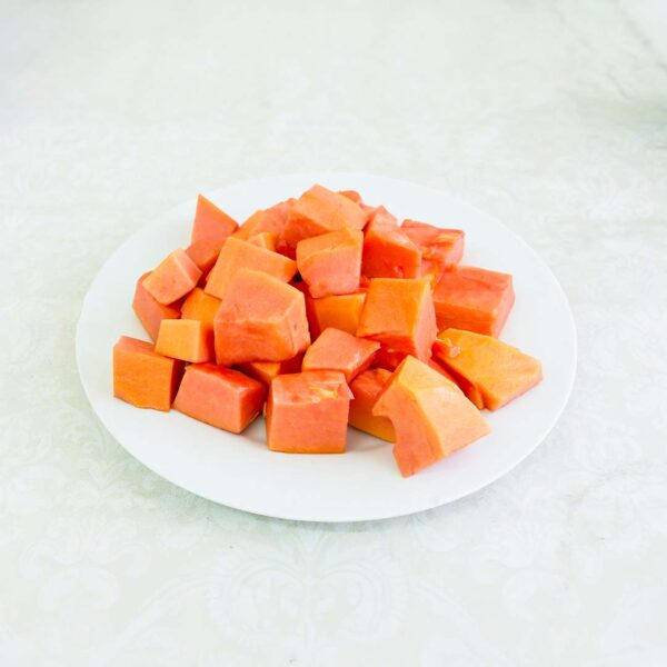 Papaya diced
