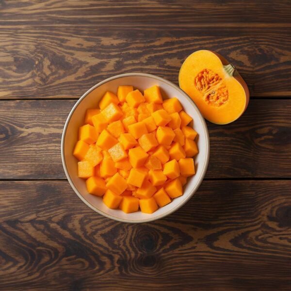Pumpkin diced