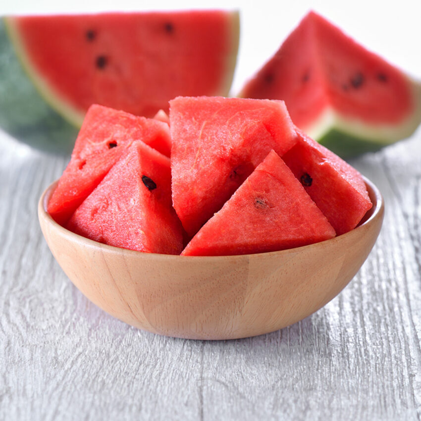 Watermelon diced