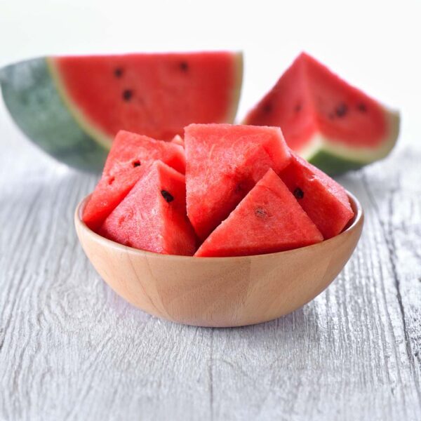 Watermelon diced